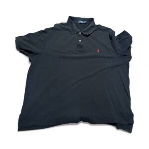 Ralph Lauren Polo Shirt – Men’s 3XB – Classic Black with Red Pony